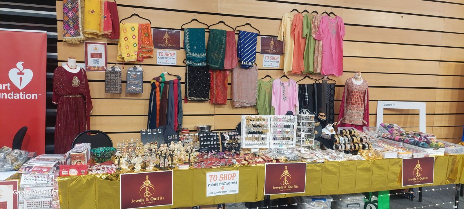Stallholders at Dunedin Diwali Festival